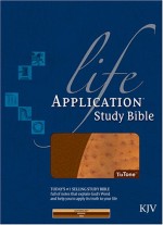 KJV Life Application Study Bible Dualtone (Brown/tan) (King James Ver)