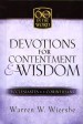 More information on Devotions for Contentment and Wisdom