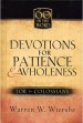 More information on Devotions for Patience and Wholeness