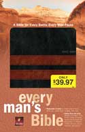 NLT Every Man's Bible - Tutone