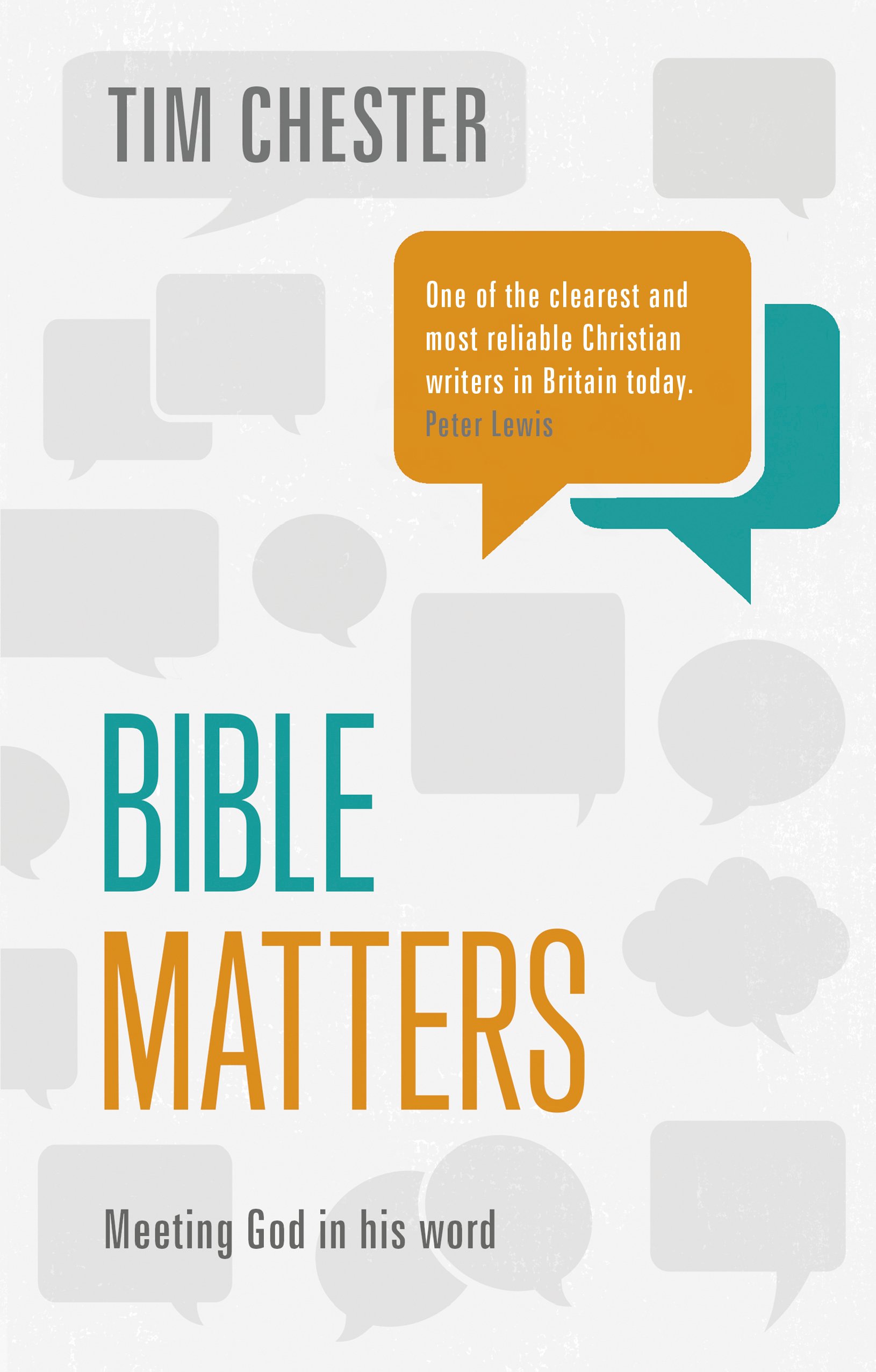 More information on Bible Matters Meeting God in His Word