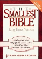 AV Smallest Bible - Genuine Black