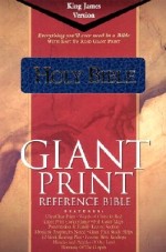 KJV Giant Print Reference Bible - Blue Imitation Index