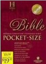 Holman Christian Standard Bible Pocket-Size - Burgundy Bonded