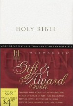 Holman Christian Standard Bible Gift and Award - White