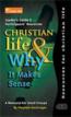 Christian Life & Why It Makes Sense (DVD)