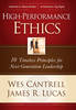 More information on High-Performance Ethics