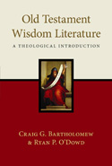 More information on Old Testament Wisdom Literature