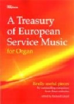 A Treasury of European Service Music for Organ